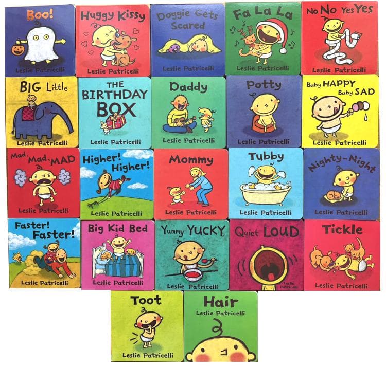 Leslie Patricelli レスリーパトリセリ　絵本22冊ネイティブ音源