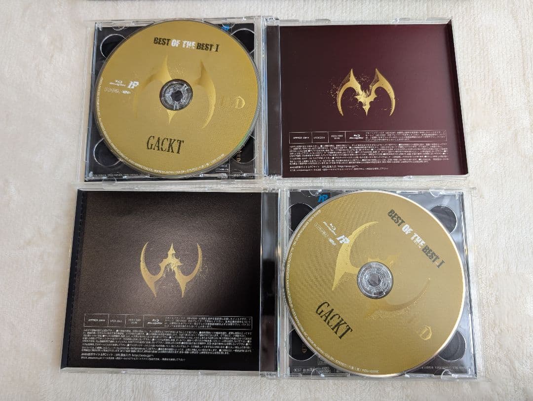 GACKT　BEST OF THE BEST vol.1 M / W