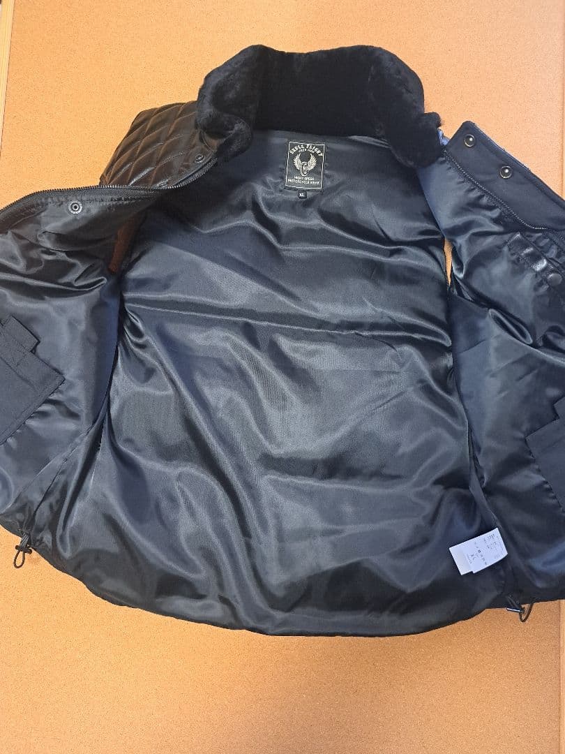 SKULL FLIGHT スカルフライト ダウンベスト サイズXL