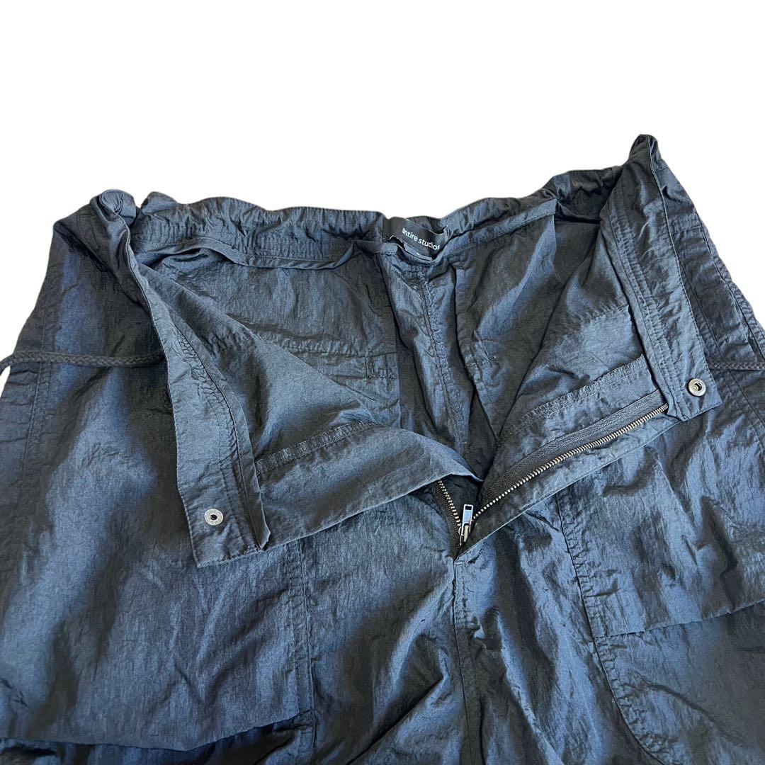 即完★Entire Studios エンタイアスタジオ ナイロンカーゴパンツ