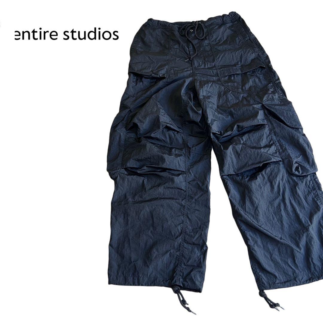 即完★Entire Studios エンタイアスタジオ ナイロンカーゴパンツ