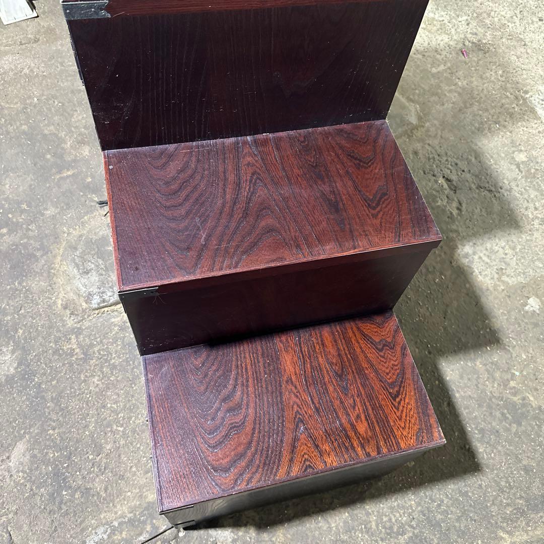 P*h様 木製階段型タンス 引き出し10個付き