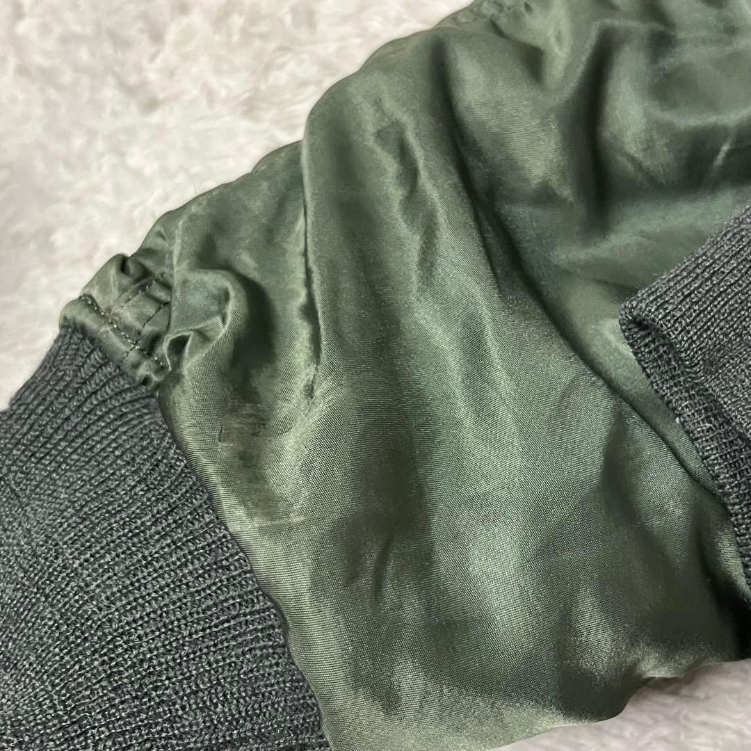 状態良好✨アルファ 80’s n-2b 白ファー Y2K USA製