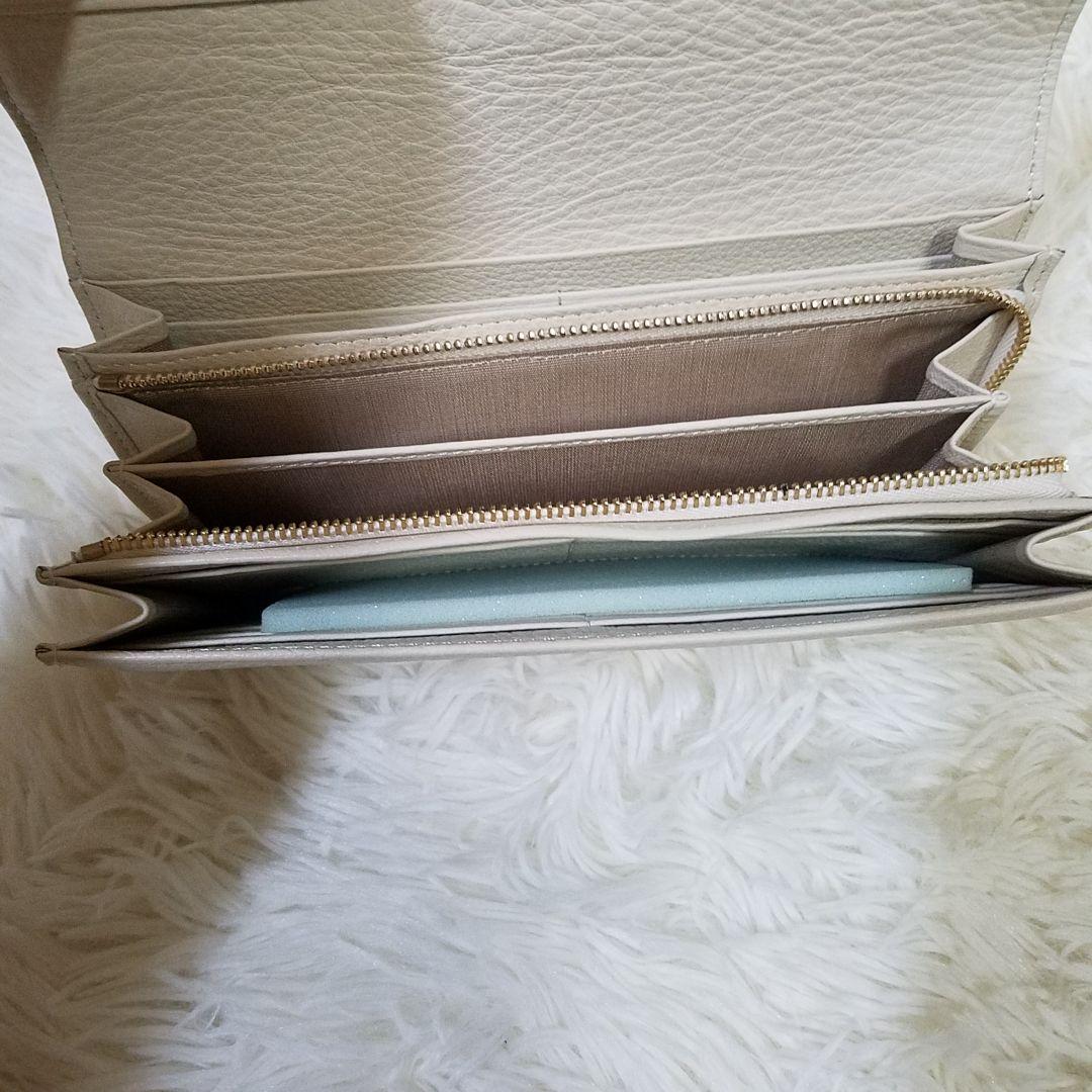 【新品・未使用】AETHER 長財布 花柄 レザー 保存袋