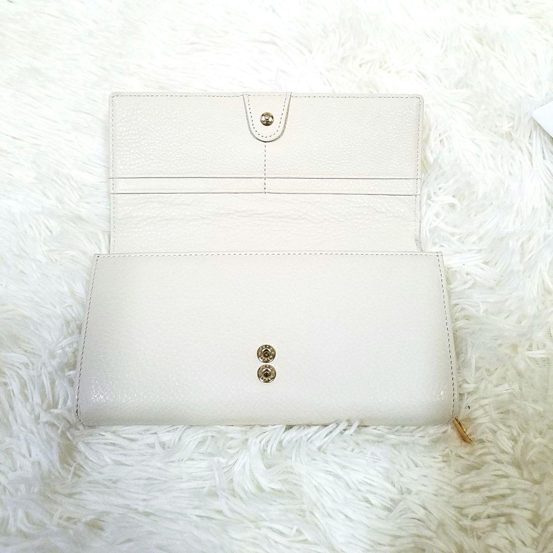 【新品・未使用】AETHER 長財布 花柄 レザー 保存袋