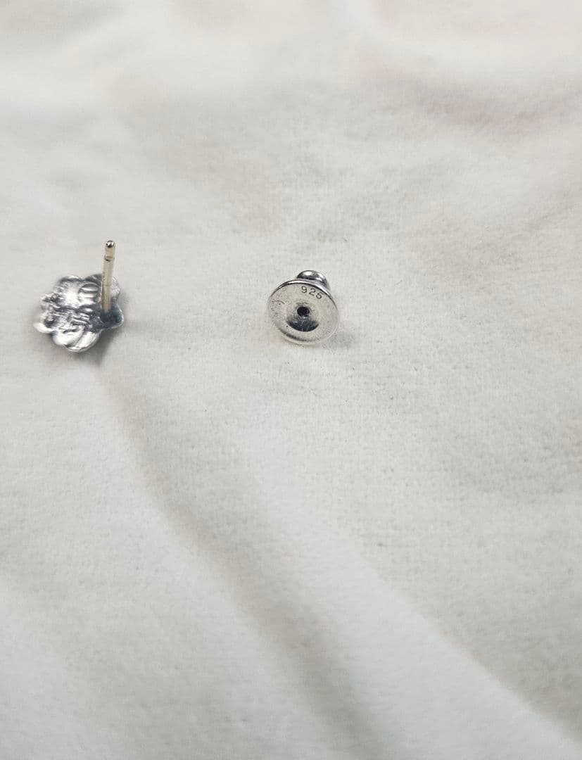 CHROME HEARTS (クロムハーツ) フレア スタッドピアス シルバー