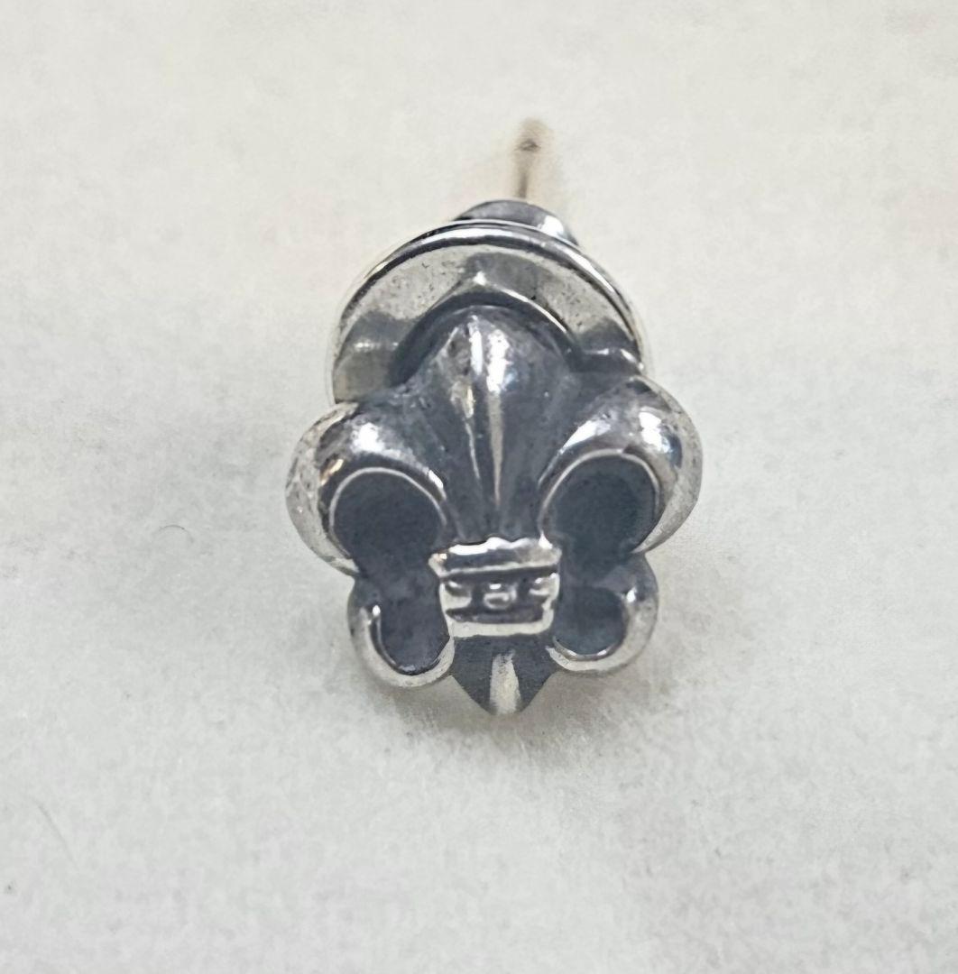 CHROME HEARTS (クロムハーツ) フレア スタッドピアス シルバー