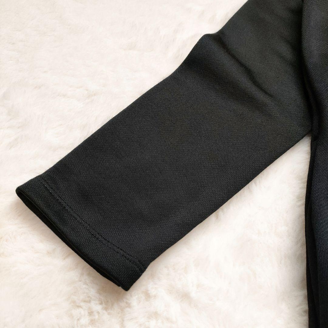 UN3D.　スウェットレガードワンピース　36　ブラック　0751