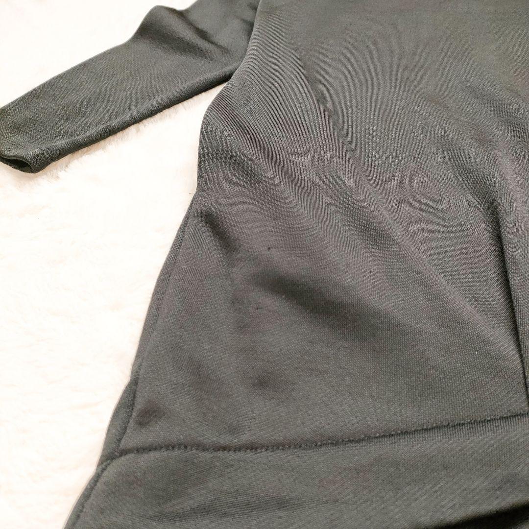 UN3D.　スウェットレガードワンピース　36　ブラック　0751