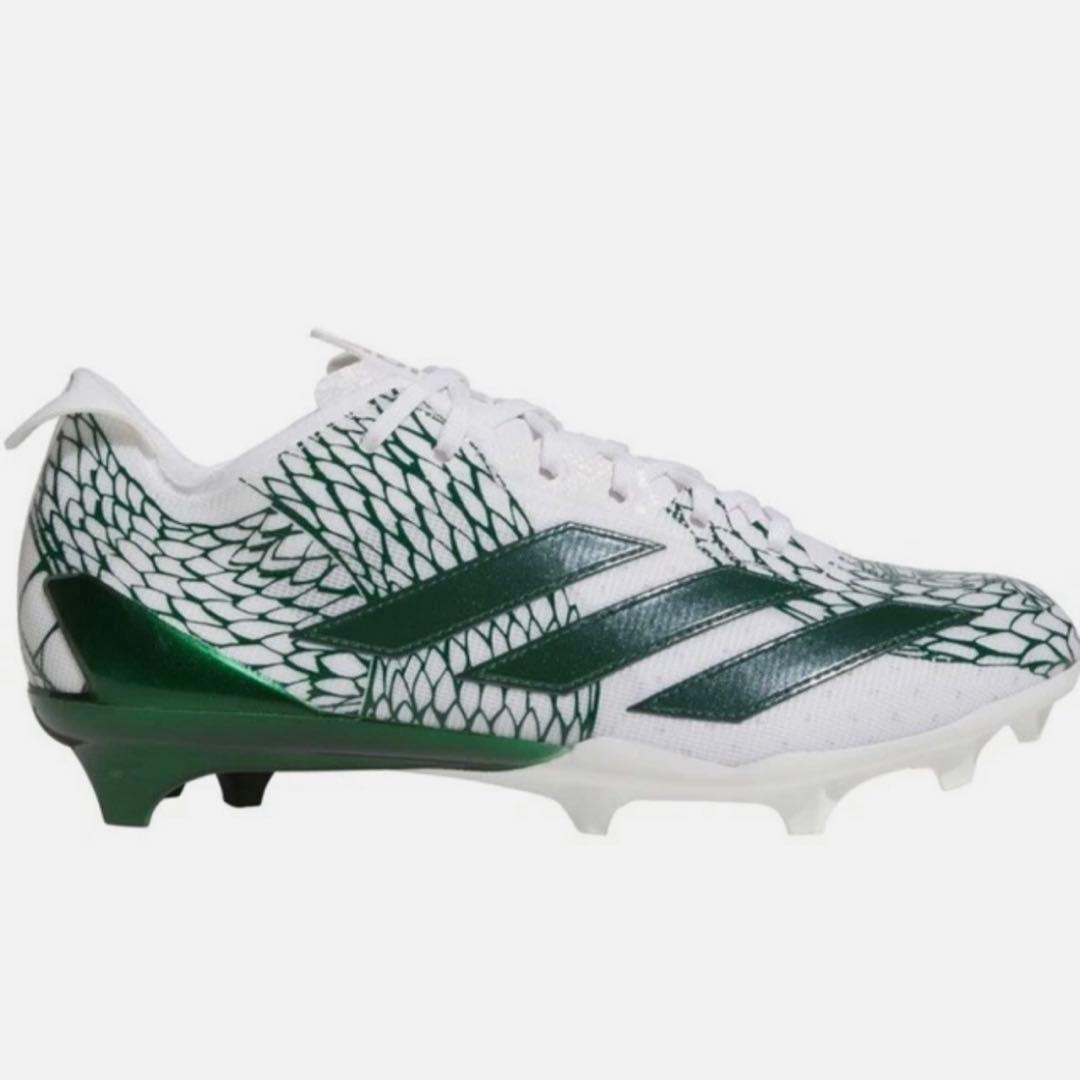 アディダス 30 アディゼロ エレクトリック アメフト スパイク シューズ 緑