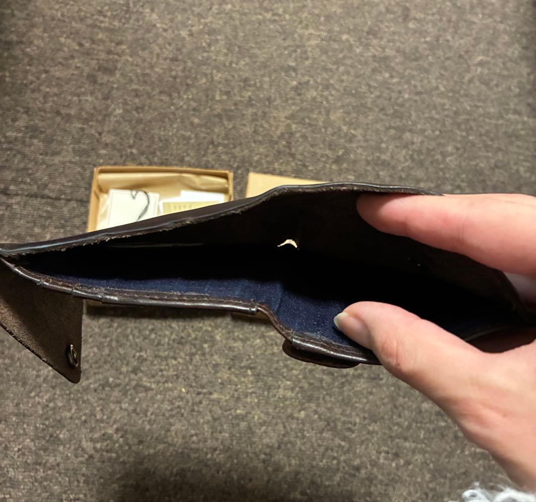 DOUBLE RL 二つ折り財布 ダークブラウン　RRL ダブルアールエル