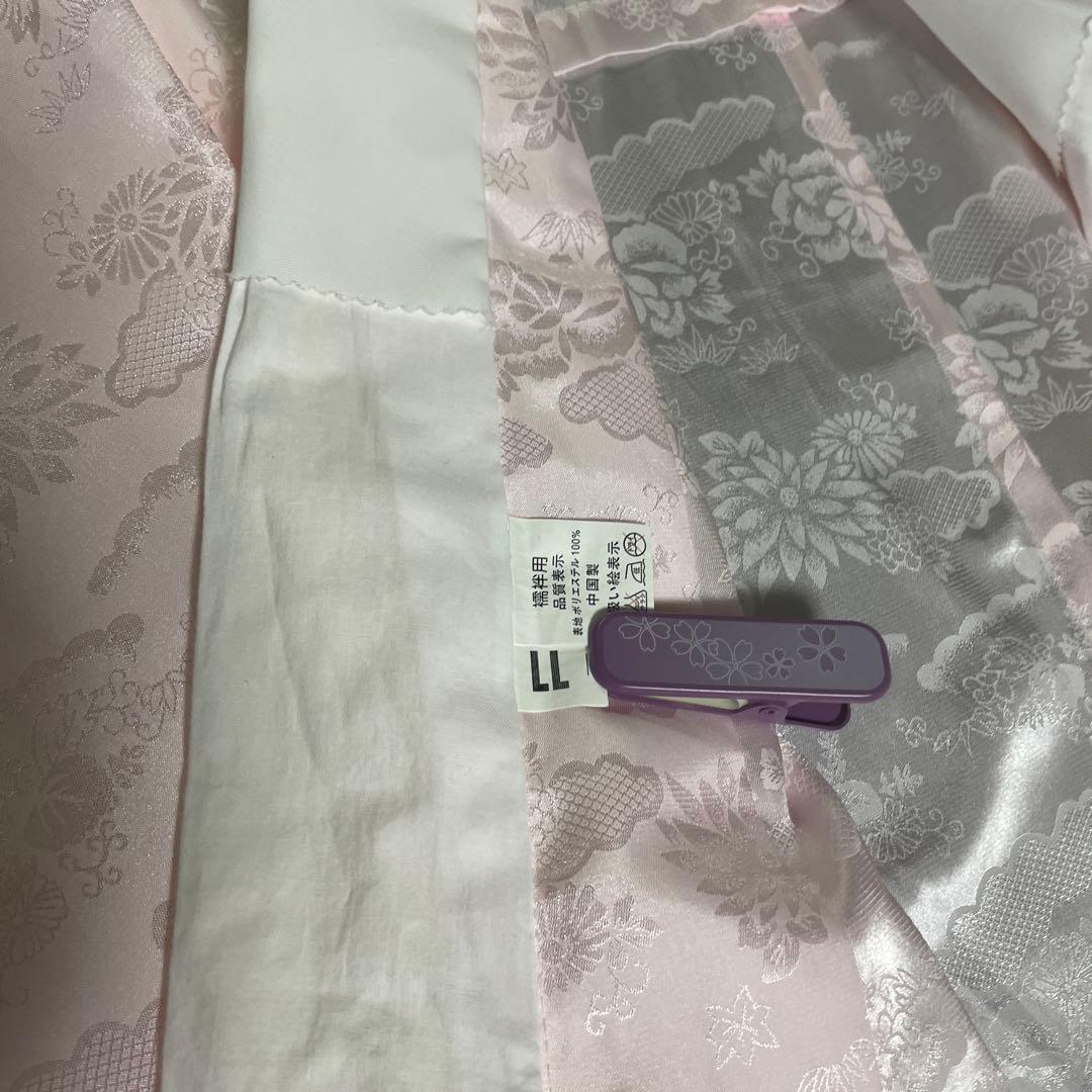 【ルークさま専用】振袖と半衿付き長襦袢セット　赤　黒　桜　金彩　トールサイズ美品