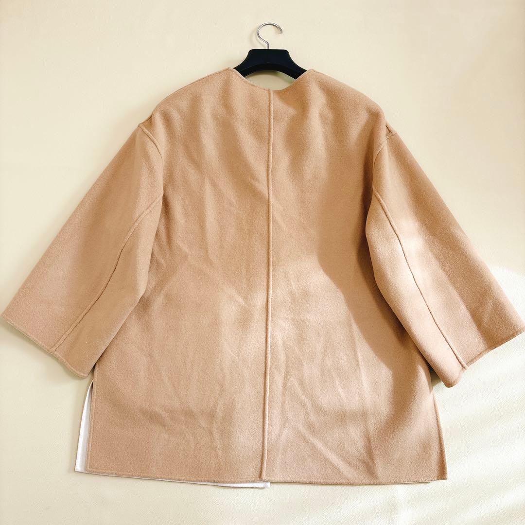 美品✨ユナイテッドアローズ 22AW バイカラー リバーシブル リバーコート