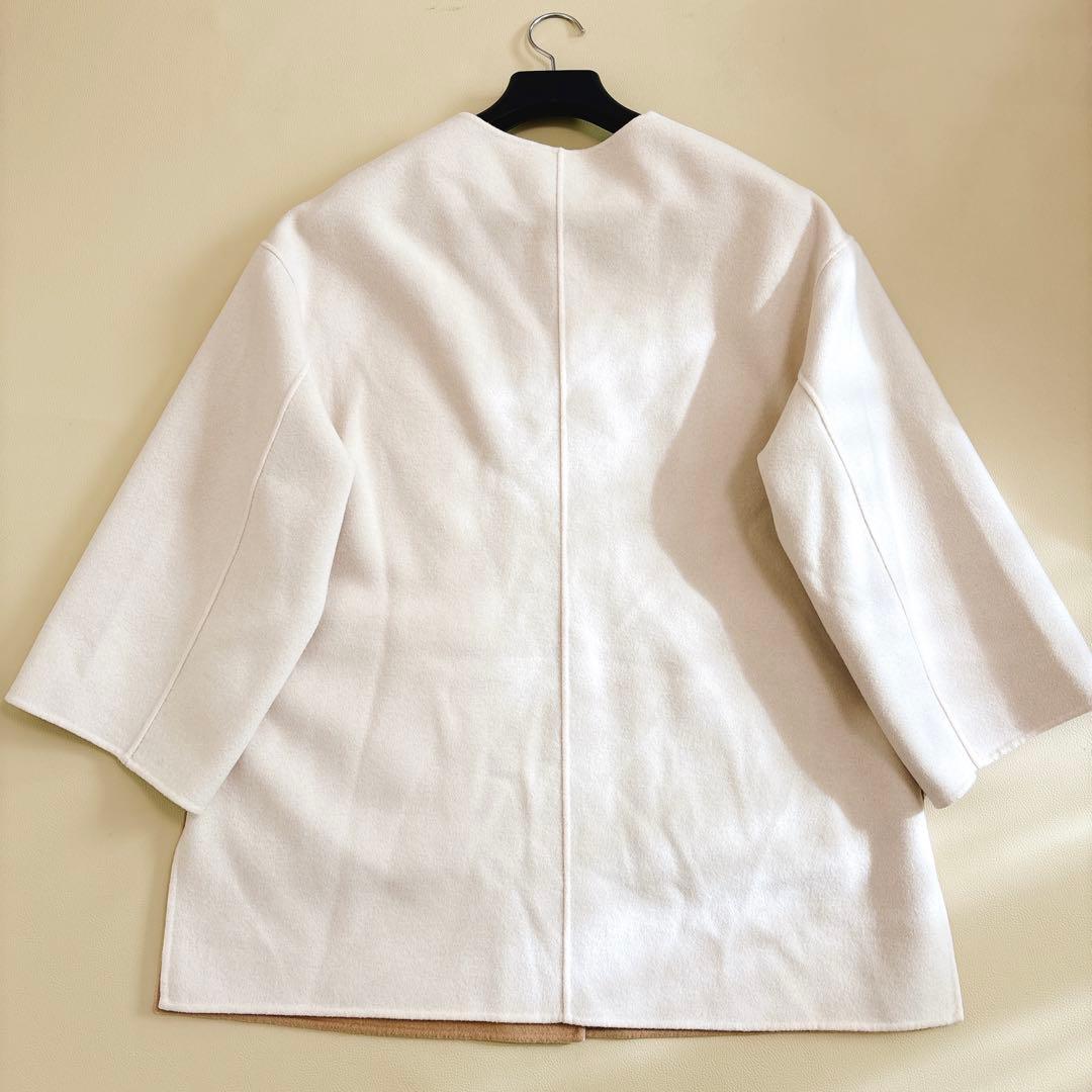 美品✨ユナイテッドアローズ 22AW バイカラー リバーシブル リバーコート