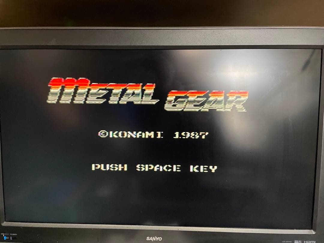 MSX カセット　メタルギア