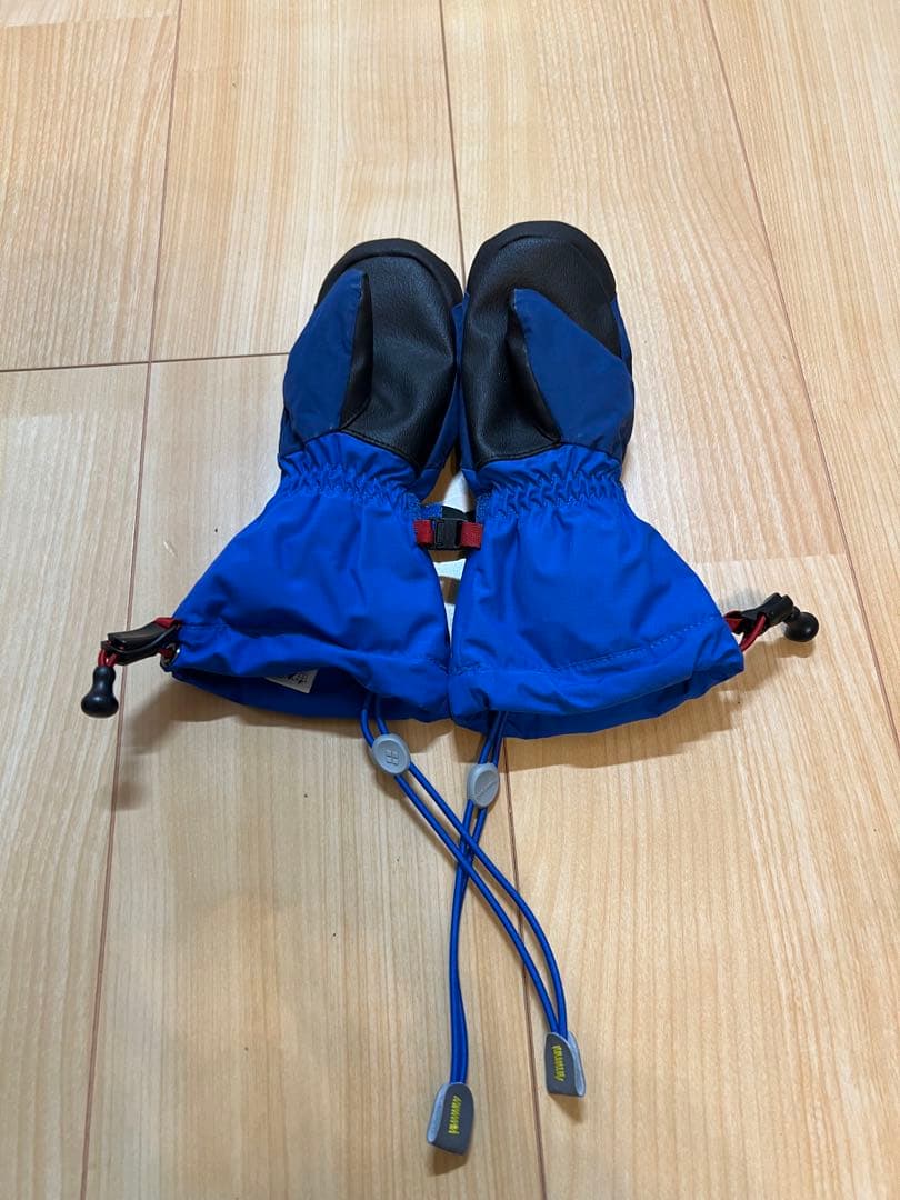 モンベル スキーウェア 120cm フリースジャケット&手袋3点セット