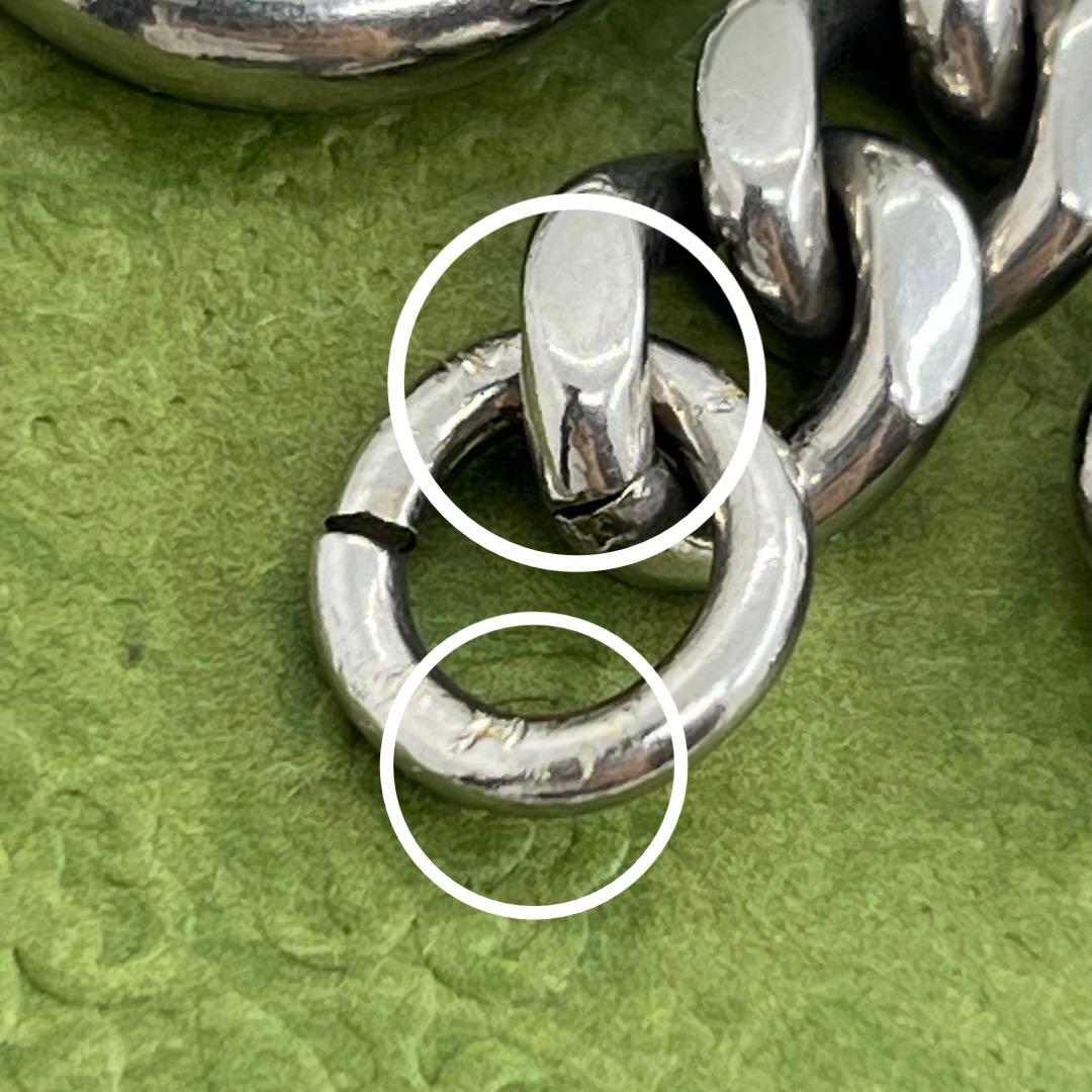 ルイヴィトン 喜平 50cm ウォレットチェーン ネックレス 062977