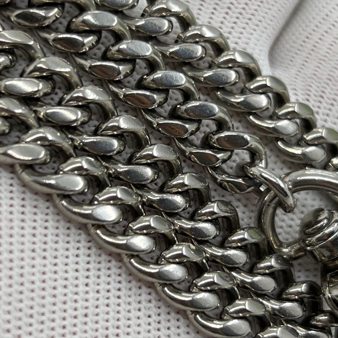 ルイヴィトン 喜平 50cm ウォレットチェーン ネックレス 062977