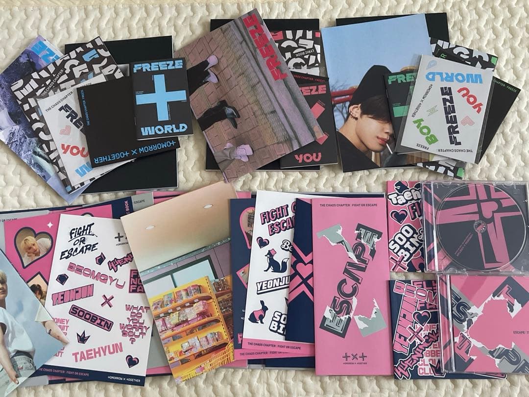 TXT CD まとめ売り 41枚 トレカなどおまけあり