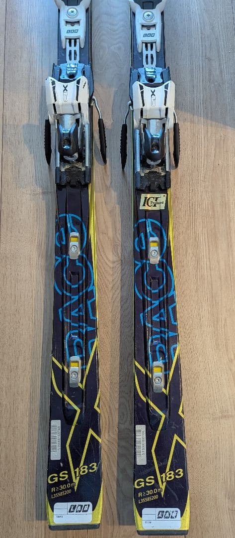 Salomon GSスキー 183cm X12ビンディングセット