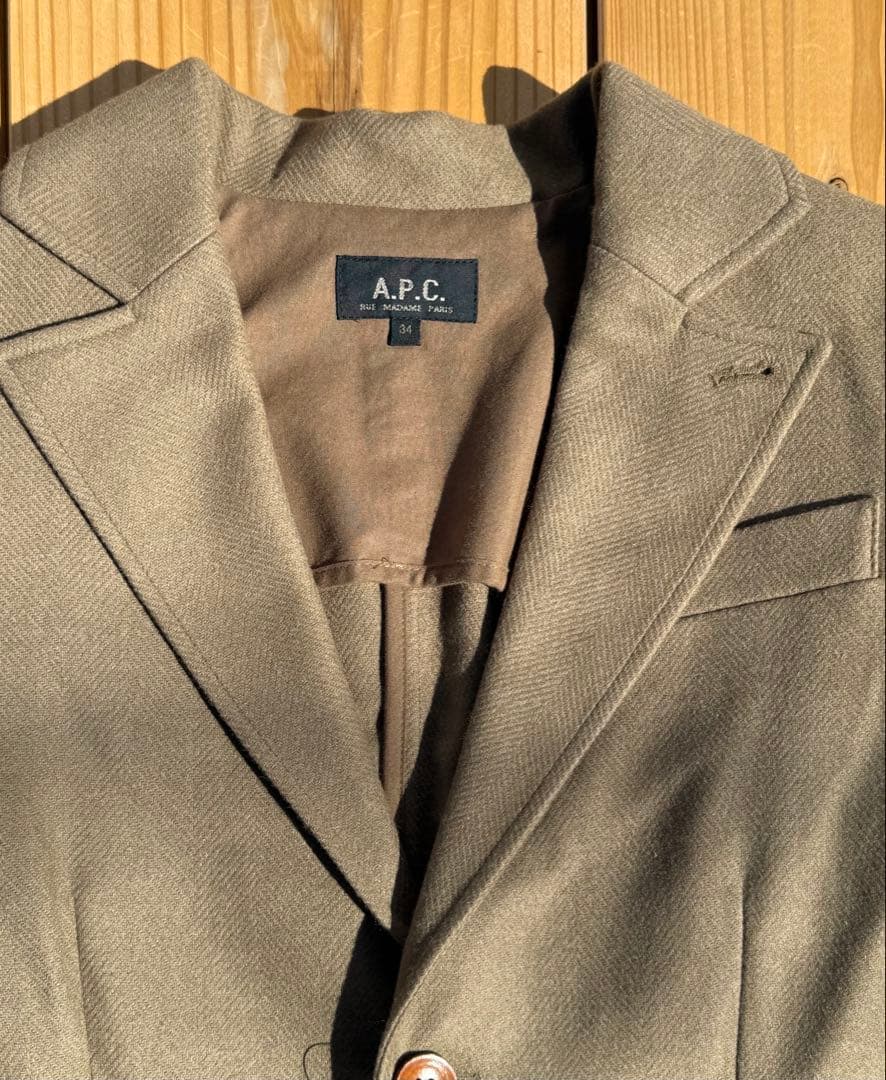 ◆ 新品未着用　A.P.C. ツィードジャケット　アーペーセーAPC MHL