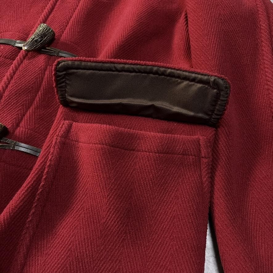 希少 グローバーオール ムーアブルック キングストン ダッフルコート 36 赤