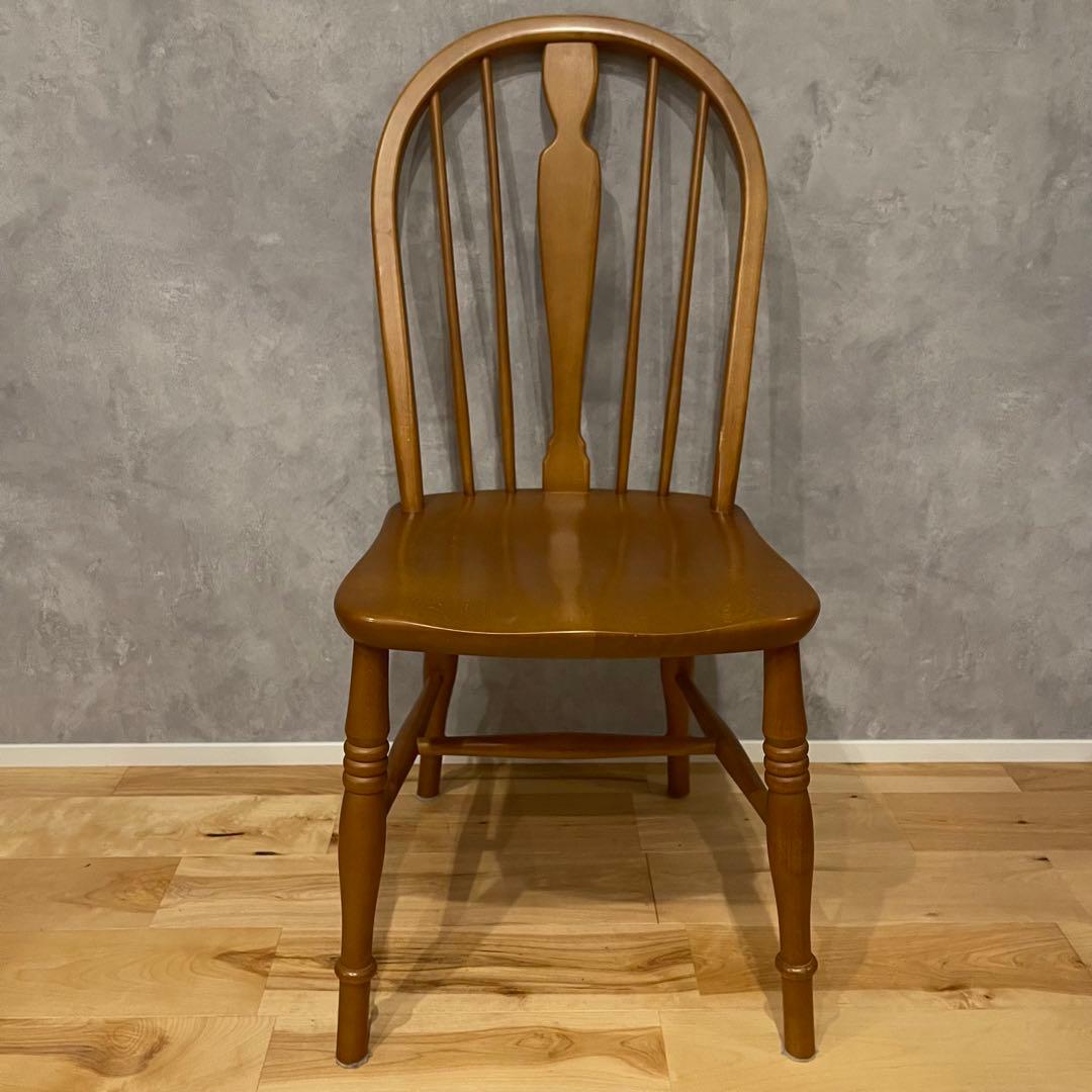 飛騨産業 キツツキ ウィンザーチェア 2脚セット 木製 ウッド チェア 椅子