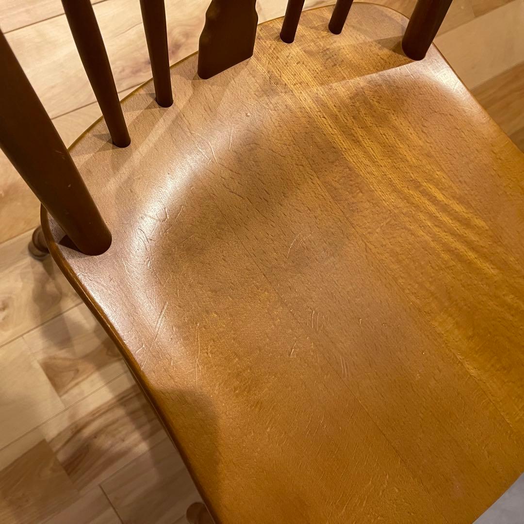 飛騨産業 キツツキ ウィンザーチェア 2脚セット 木製 ウッド チェア 椅子