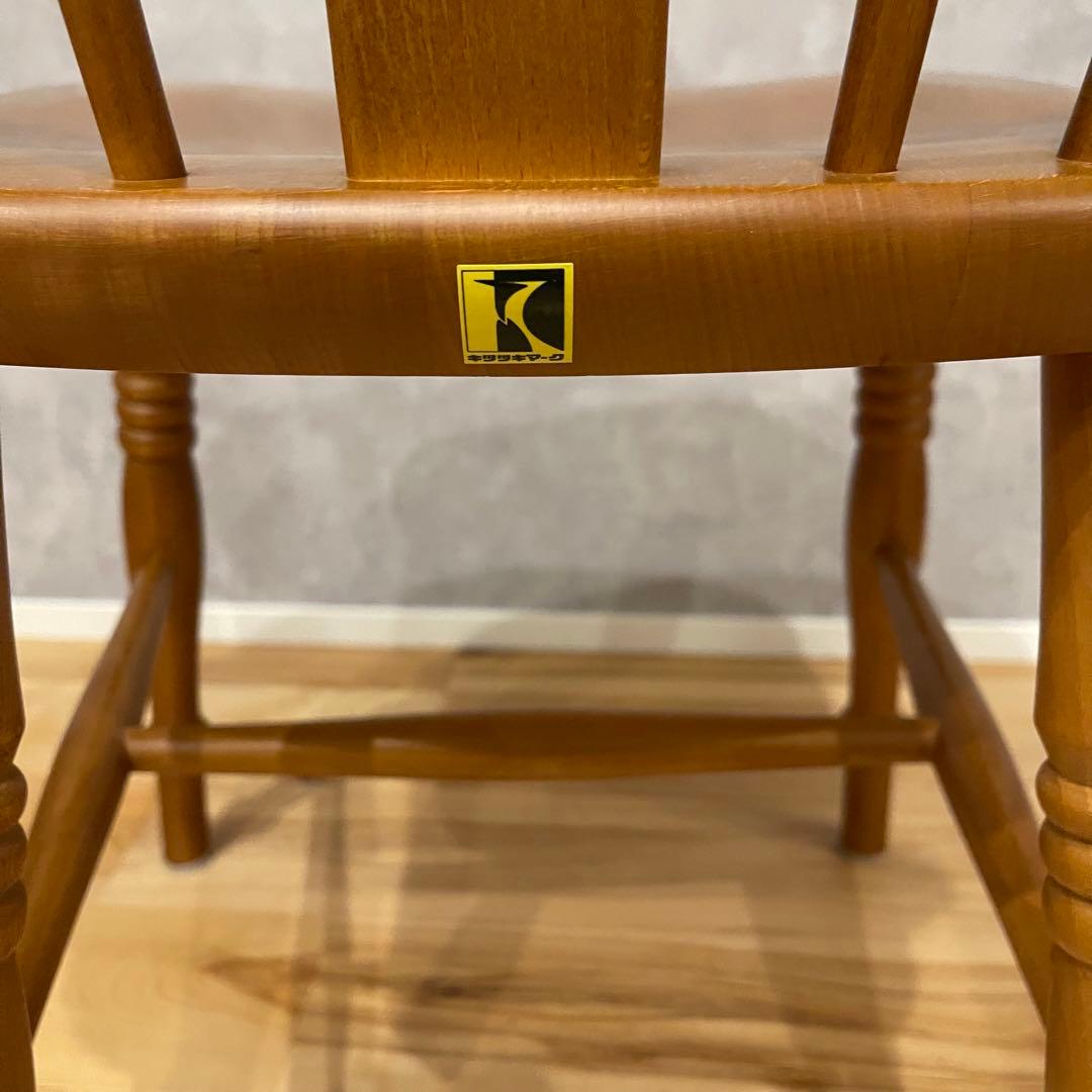 飛騨産業 キツツキ ウィンザーチェア 2脚セット 木製 ウッド チェア 椅子