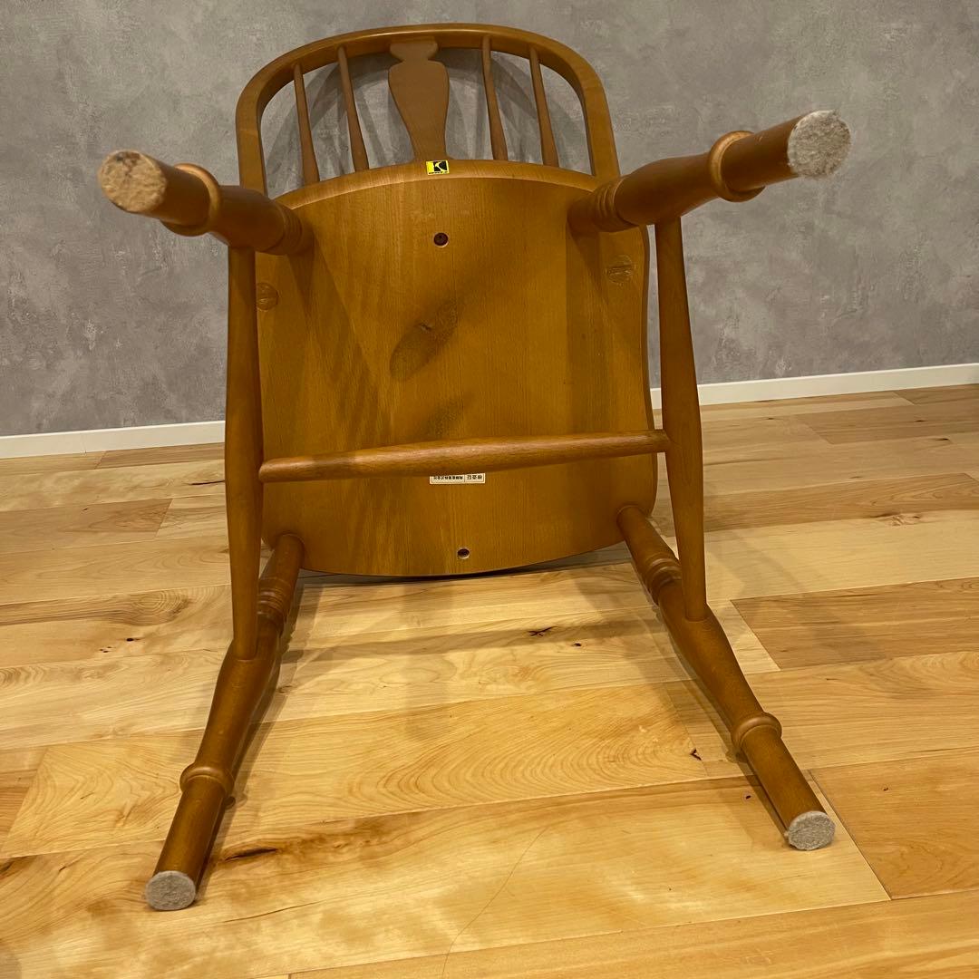 飛騨産業 キツツキ ウィンザーチェア 2脚セット 木製 ウッド チェア 椅子