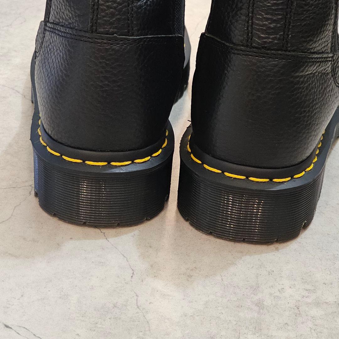 UK9 ドクターマーチン サイドゴアブーツ チェルシーブーツ やや厚底