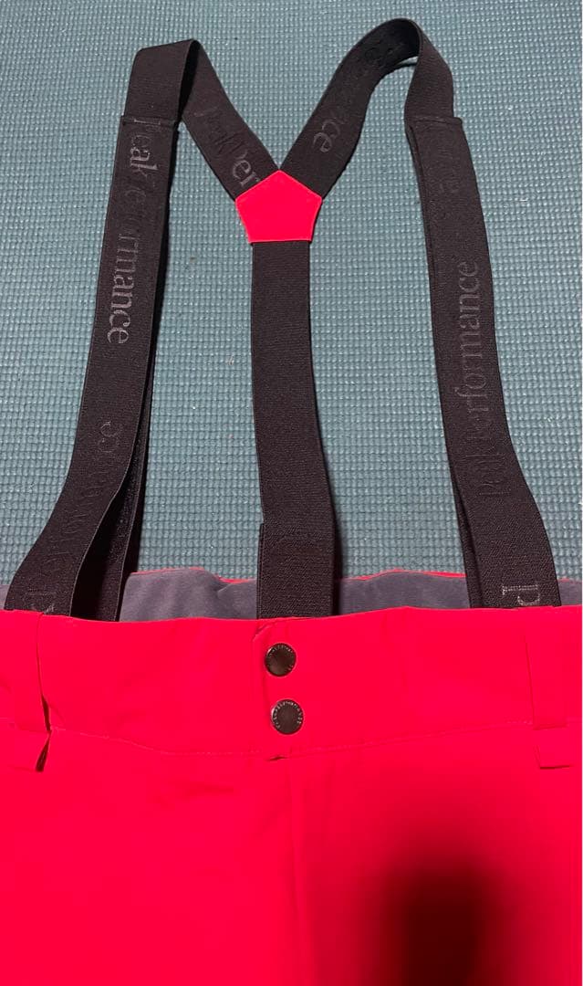 新品未使用　ピークパフォーマンス　サスペンダー付きスキーウェア