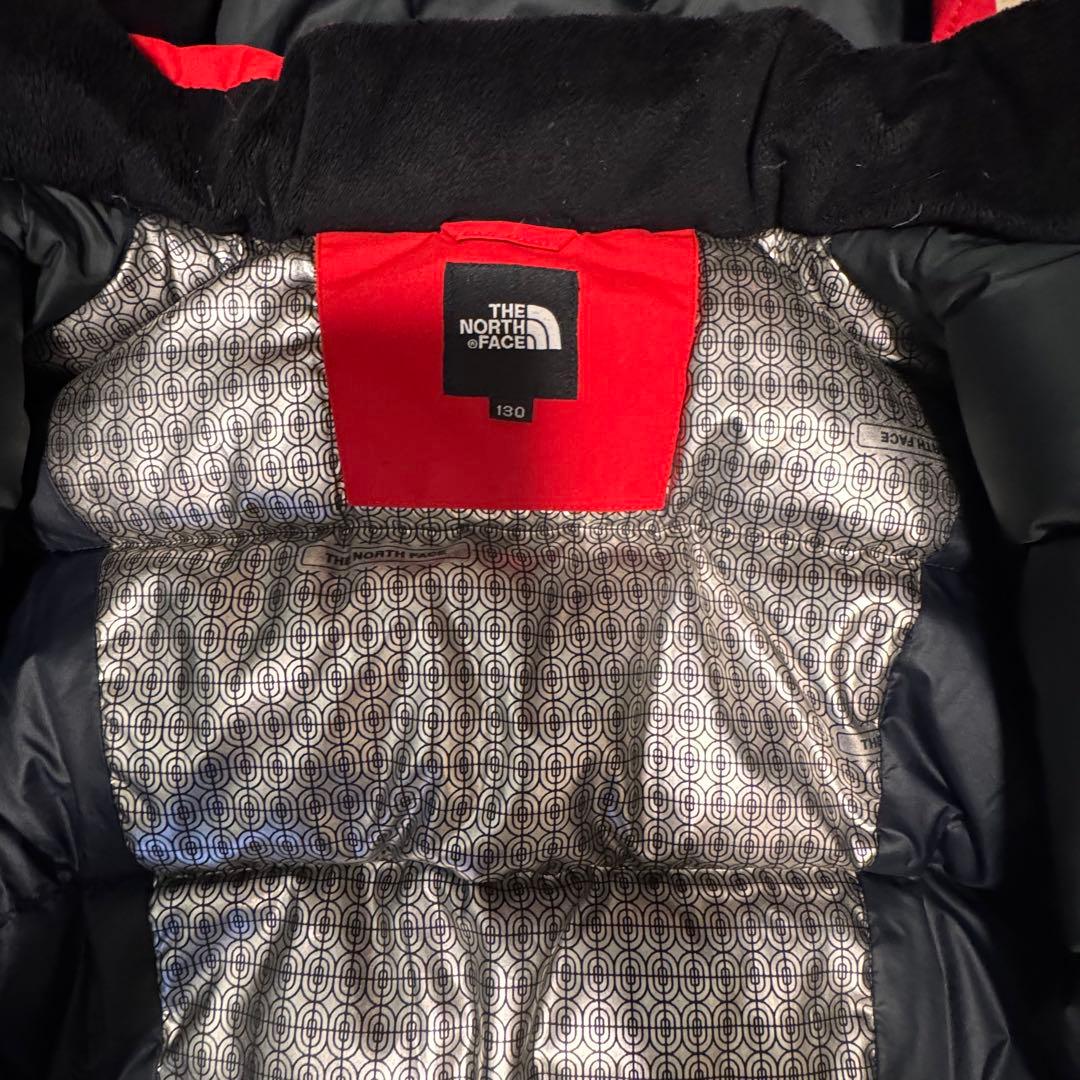 【美品】ノースフェイス ダウンコート キッズ130 極暖 防寒 高品質