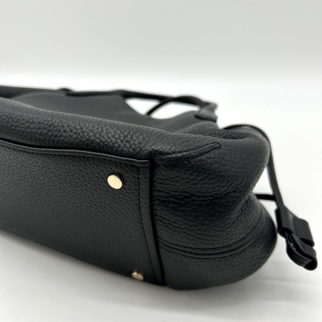 極美品】ケイトスペード ダンプリング 2way ショルダーバッグ 黒 レザー