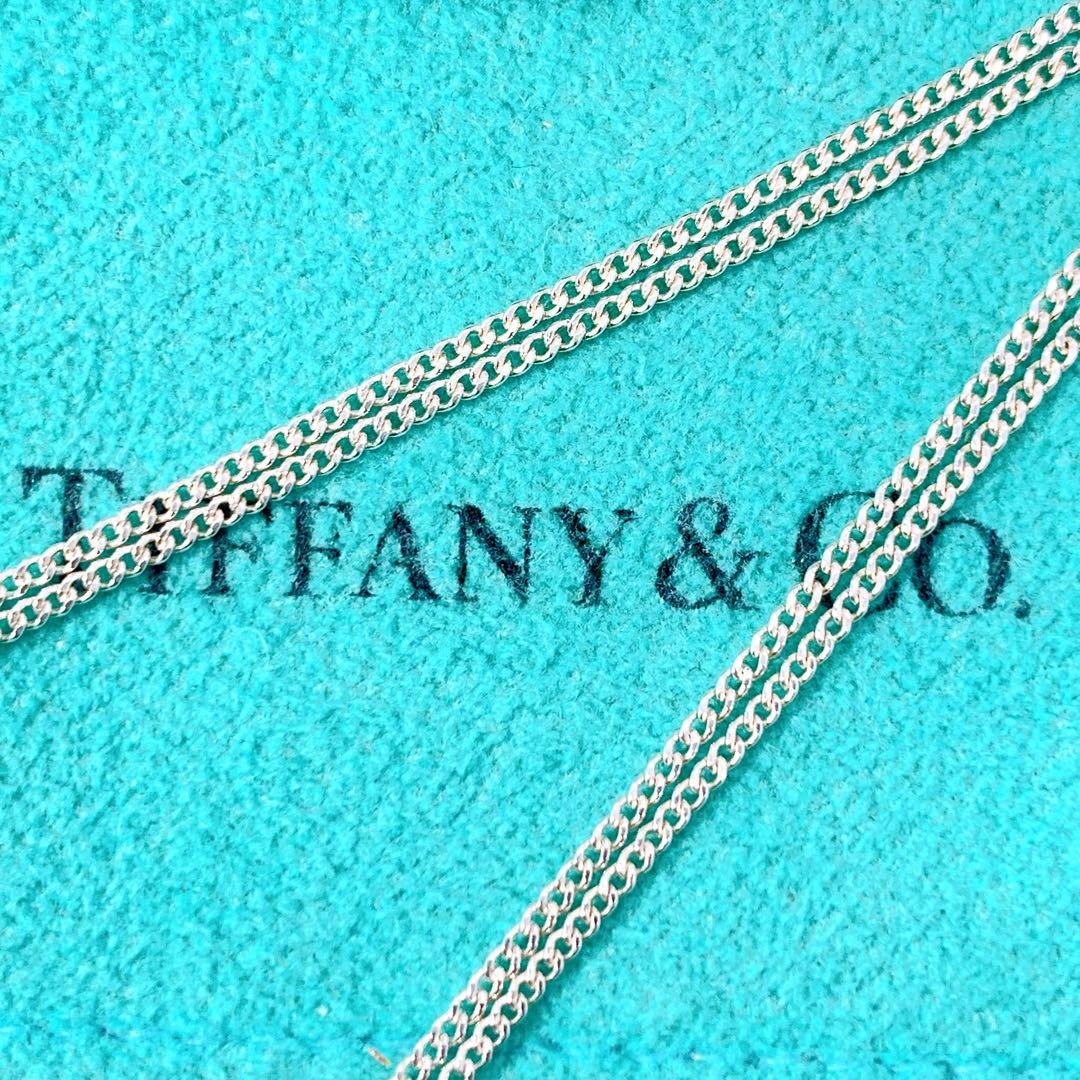 美品 ティファニー クロス ハート コンビ ネックレス シルバー925 ゴールド