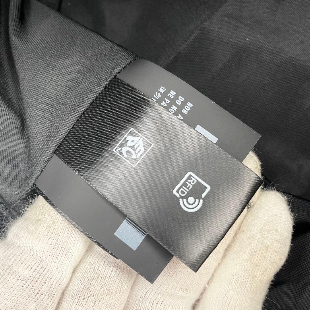 【✨美品 RFID】 バゲットハット ロゴ 刺繍 ブラック ICタグ付き