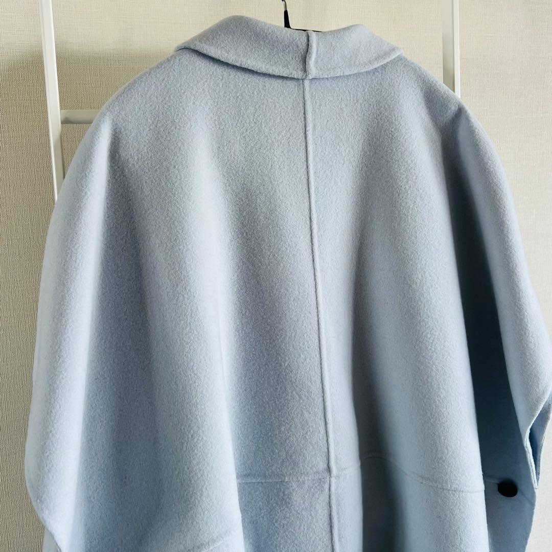 新品Aga➕アーガプラス ケープコートポンチョM38 日本製尾州ウール ヤマダヤ