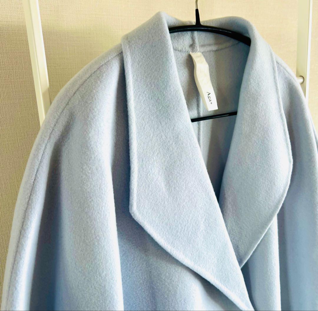 新品Aga➕アーガプラス ケープコートポンチョM38 日本製尾州ウール ヤマダヤ