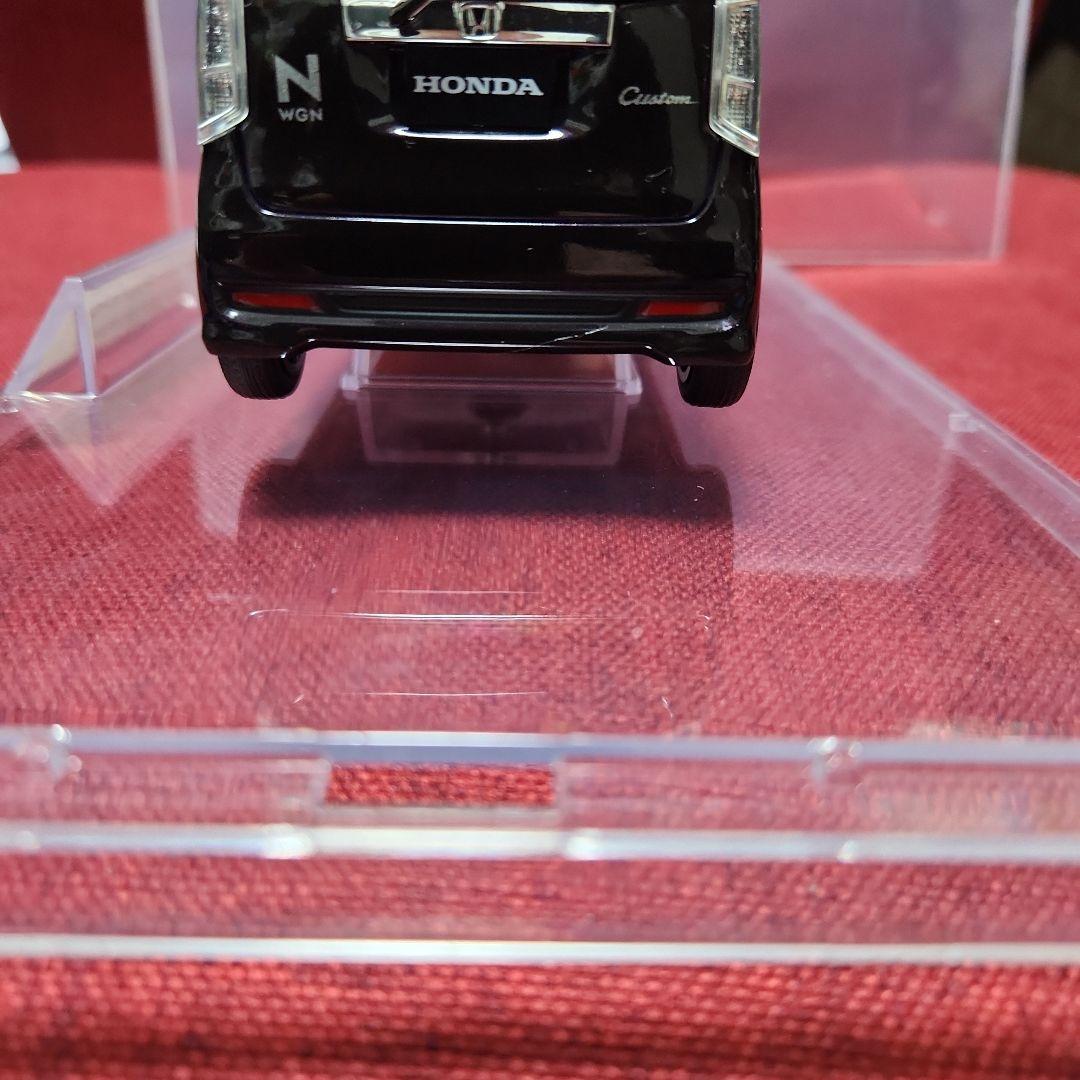 非売品ホンダ N-WGNカスタム カラーサンプル ミニカー パープル美品1/24
