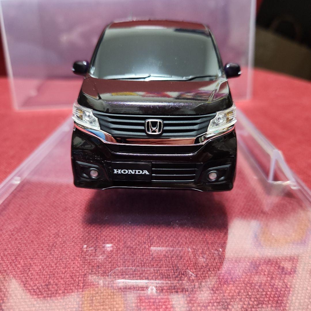 非売品ホンダ N-WGNカスタム カラーサンプル ミニカー パープル美品1/24
