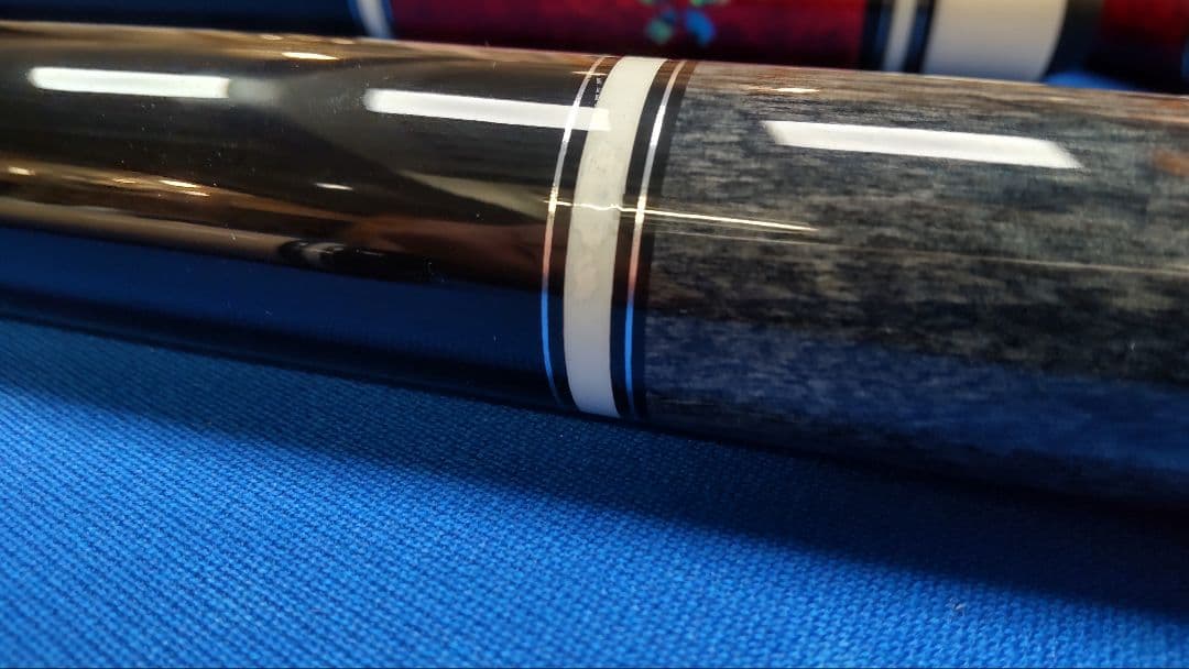 新品　ビリヤード　キュー　桜　インレイ　ラジアルジョイント （別色グレーあり）