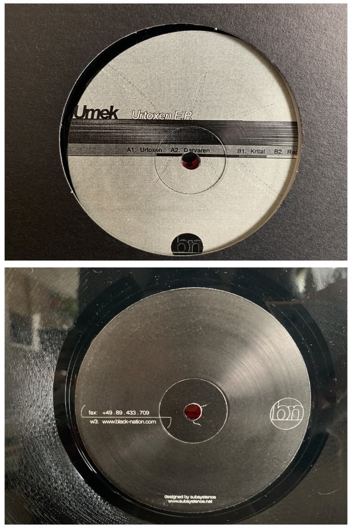 Umek 5枚、他Tortured4枚 レコード