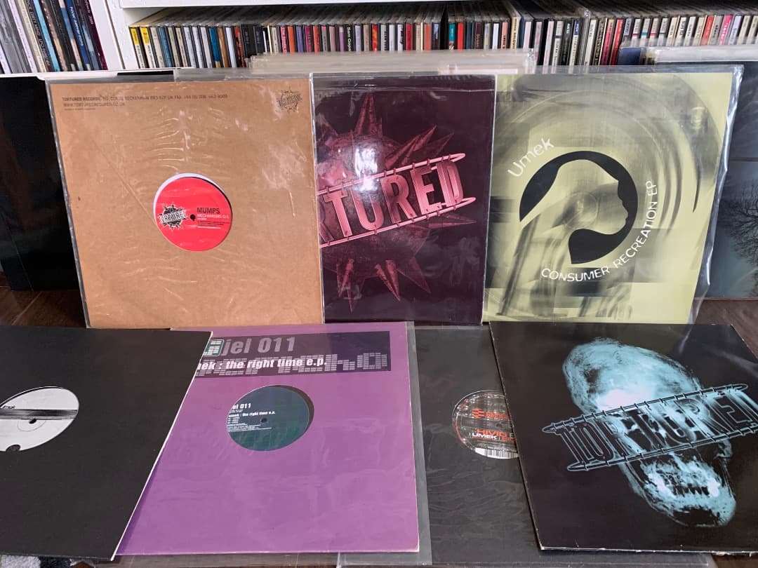 Umek 5枚、他Tortured4枚 レコード