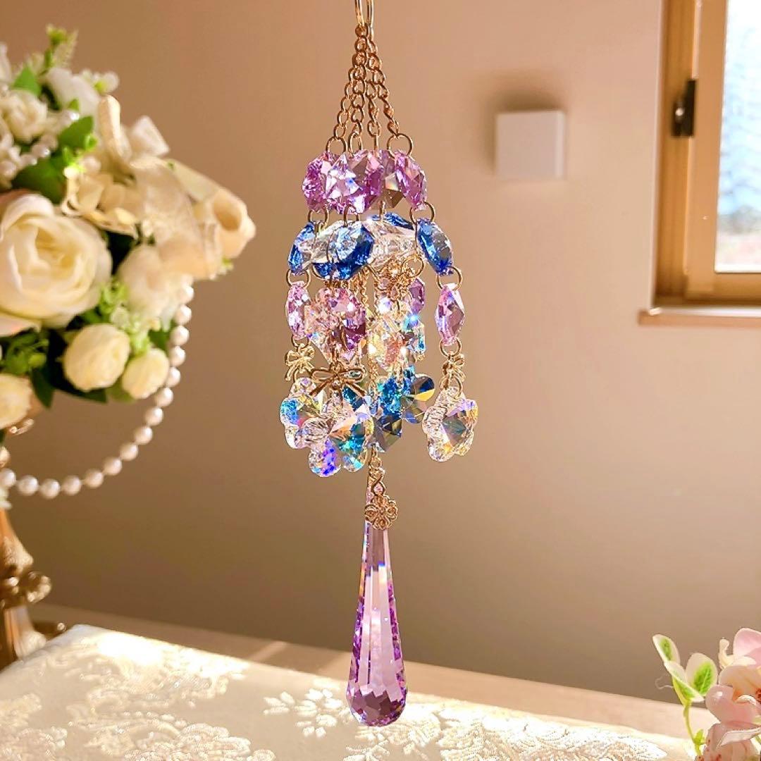 さーちん様♡*.スワロフスキー♡シャンデリア風サンキャッチャー♡2点♡