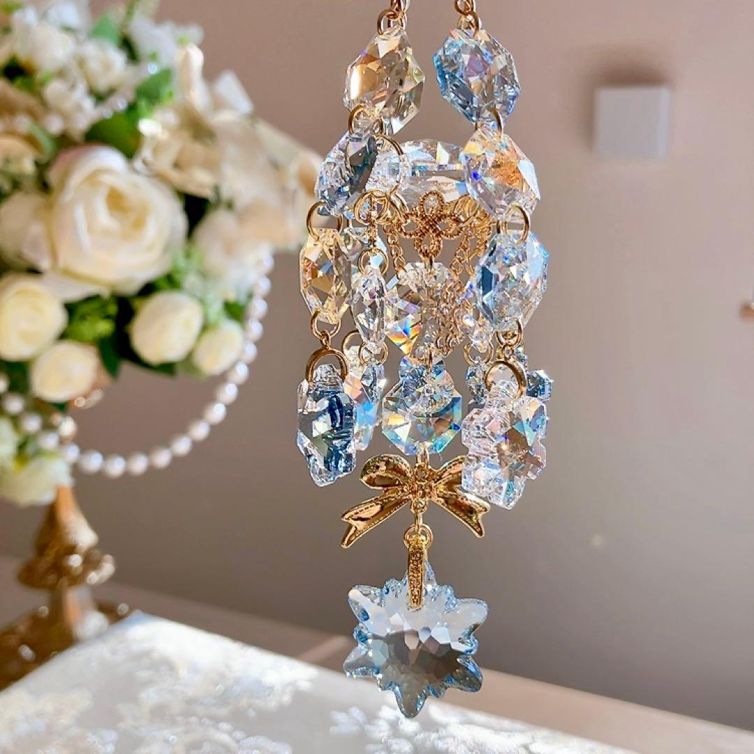 さーちん様♡*.スワロフスキー♡シャンデリア風サンキャッチャー♡2点♡