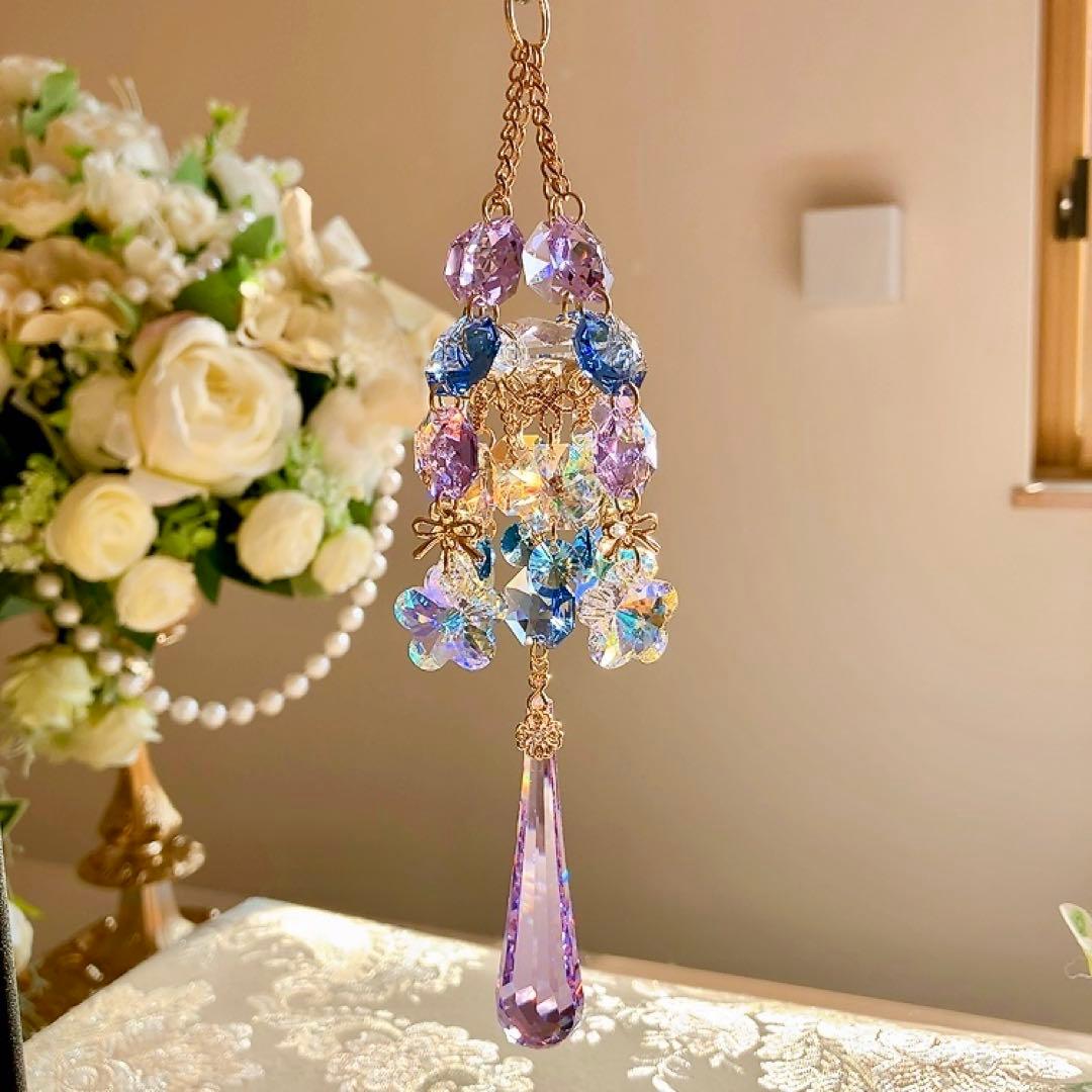 さーちん様♡*.スワロフスキー♡シャンデリア風サンキャッチャー♡2点♡