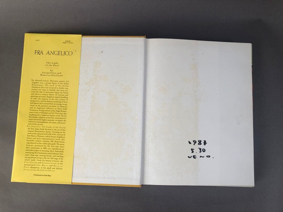 洋書画集　FRA ANGELICO THE LIGHT OF THE SOUL