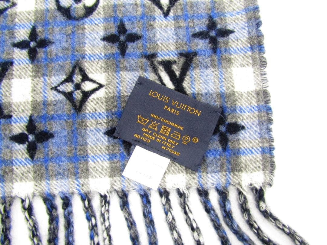ルイ・ヴィトン M71348 マフラー・モノグラム カシミヤ Y1922