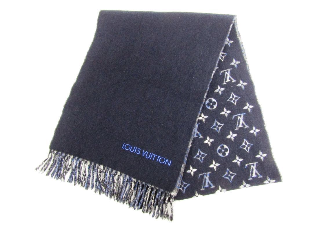 ルイ・ヴィトン M71348 マフラー・モノグラム カシミヤ Y1922