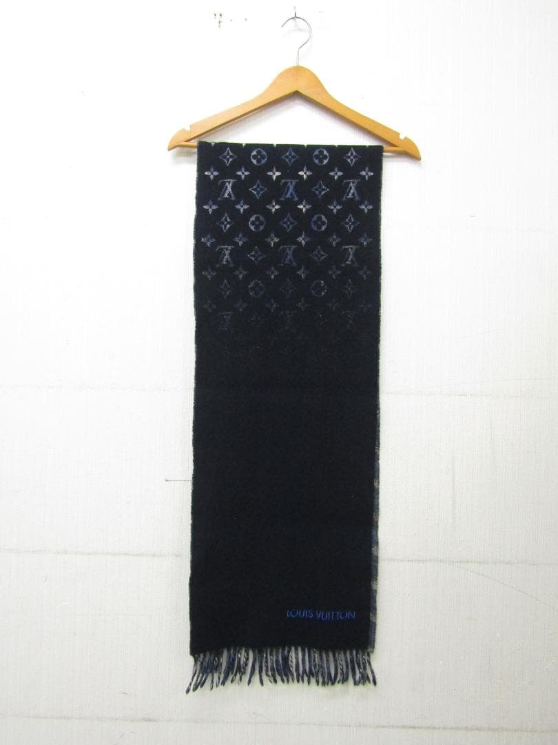 ルイ・ヴィトン M71348 マフラー・モノグラム カシミヤ Y1922